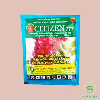 Bán Thuốc trị bệnh cho lan, nấm bệnh, vi khuẩn cây cảnh CITIZEN 777 chất lượng.
