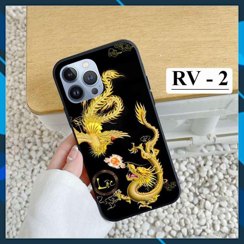 Ốp cho iPhone 11 Pro Max - iPhone 12 - iPhone 13 - iPhone 13 Mini - iPhone 13 Pro - iPhone 13 Pro Max in hình Rồng Vàng.