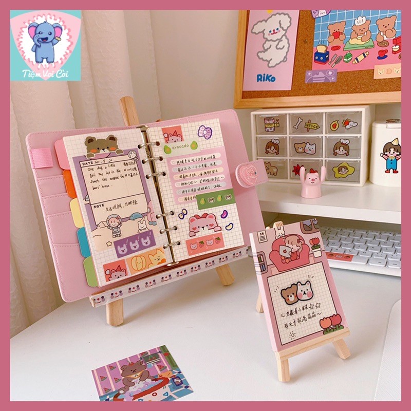 A018 Giá đỡ mini bằng gỗ mới, giá đỡ điện thoại di động phổ thông, giá vẽ phẳng đa năng mini dễ thương sáng tạo | BigBuy360 - bigbuy360.vn