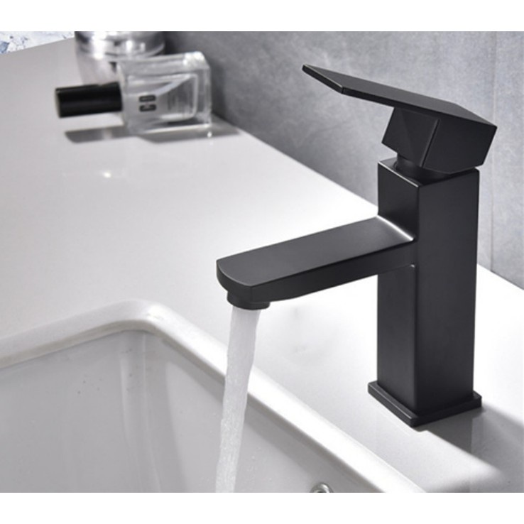 Vòi rửa mặt nóng lạnh kiểu tròn eo LABABO EO NÓNG LẠNH. Inox 304 cao cấp. Vòi lavabo nóng lạnh. Lavabo eo nóng lạnh