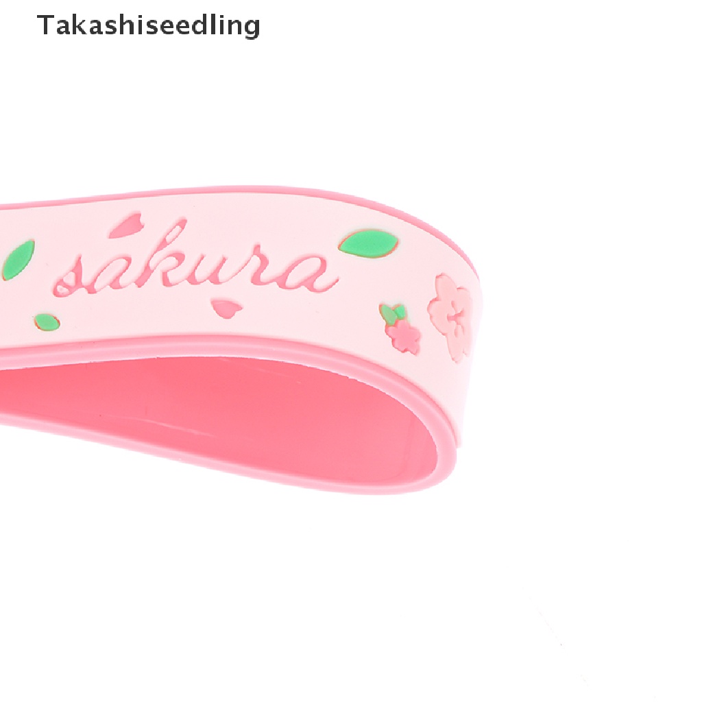 (Takashiseedling) Móc Khóa Ba Lô Hình Cô Gái Anime Sakura Màu Hồng Tinh Tế Dễ Thương