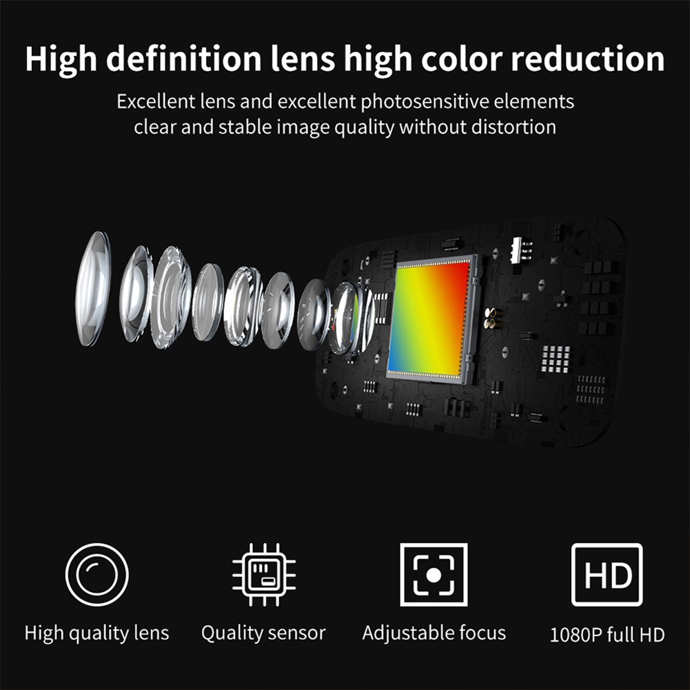 Webcam 1080p Hd Tích Hợp Micro Cho Máy Tính | BigBuy360 - bigbuy360.vn