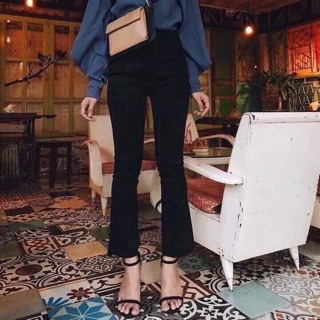 QUẦN ĐEN ỐNG VẨY