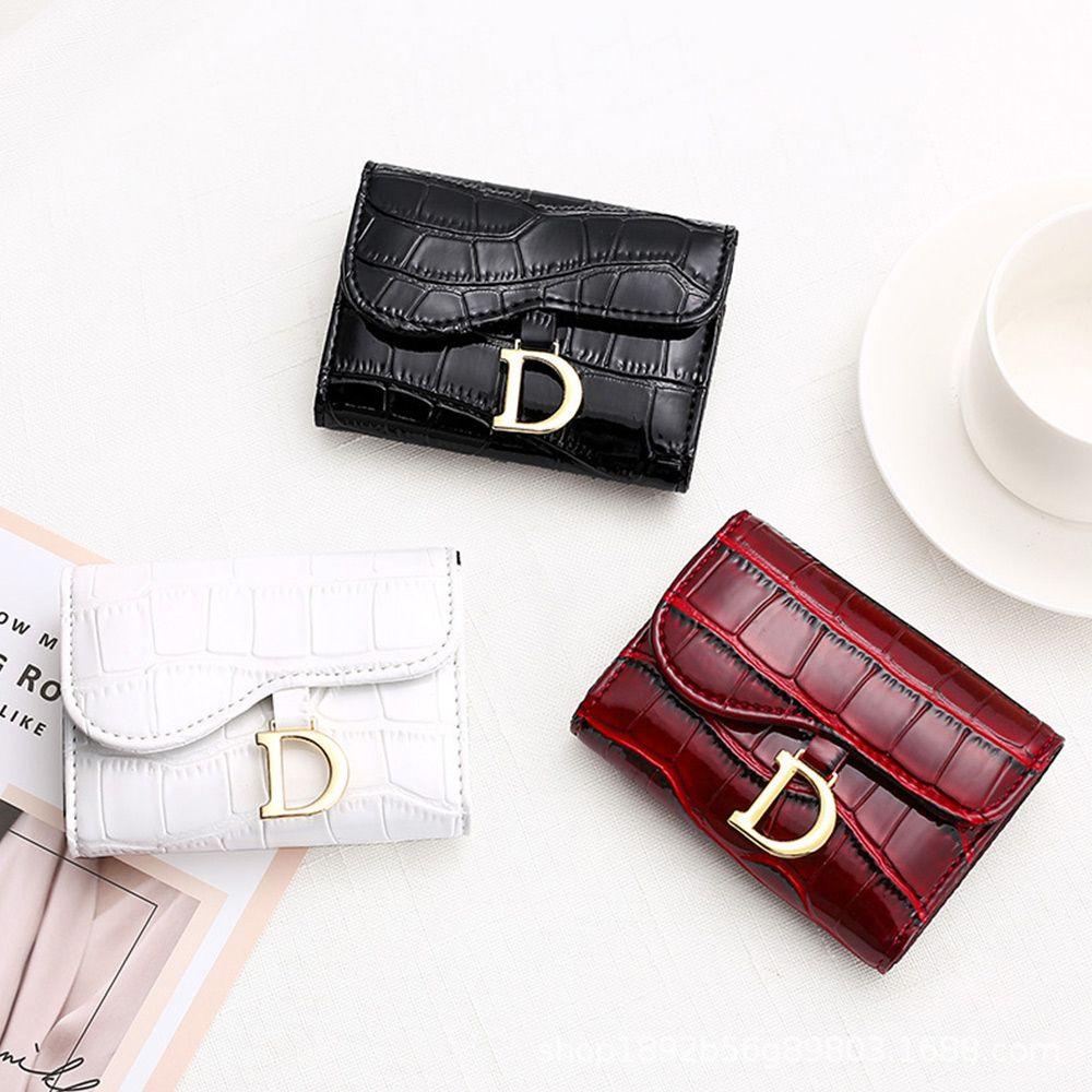 Ví Da PU Mini Đựng Thẻ Tiện Dụng Cho Nữ
