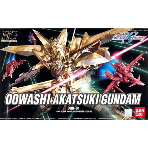 mô hình hg seed 1/144 oowashi akatsuki gundam