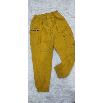 Quần dài vải kaki bo lai