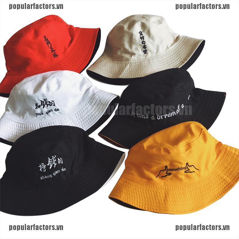 Nón Vành cotton Hai Mặt Thời Trang Dành Cho Nam Và Nữ