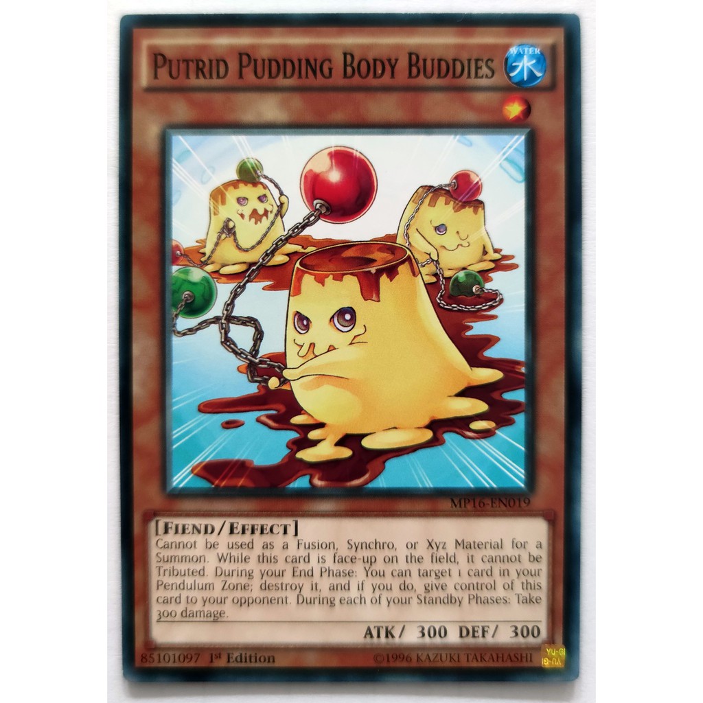 [Thẻ Yugioh] Putrid Pudding Body Buddies |EN| Common