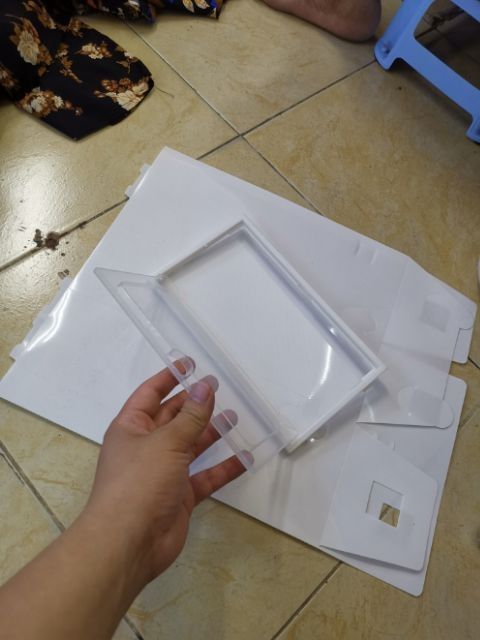 Hộp đựng giày nhựa mica trắng( có sẵn giá tốt) | BigBuy360 - bigbuy360.vn