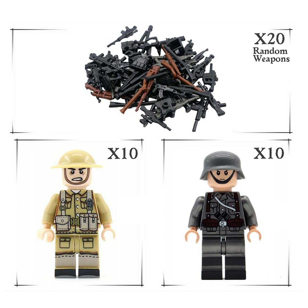 Mô Hình Đồ Chơi Lắp Ráp Lego Người Lính Đức Ww2
