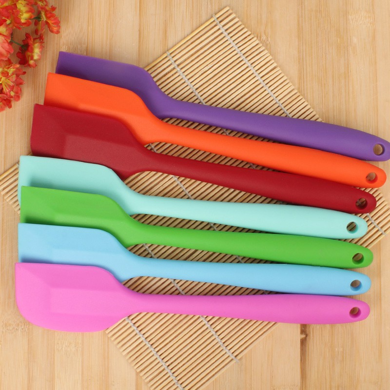 Phới Silicon 21cm 28cm - Cây Vét Spatula size nhỏ lớn nhiều màu