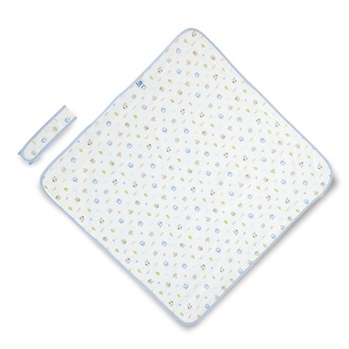 Khăn choàng quấn bé ku.ku duckbill Ku2123 (Size 75 x75 cm)