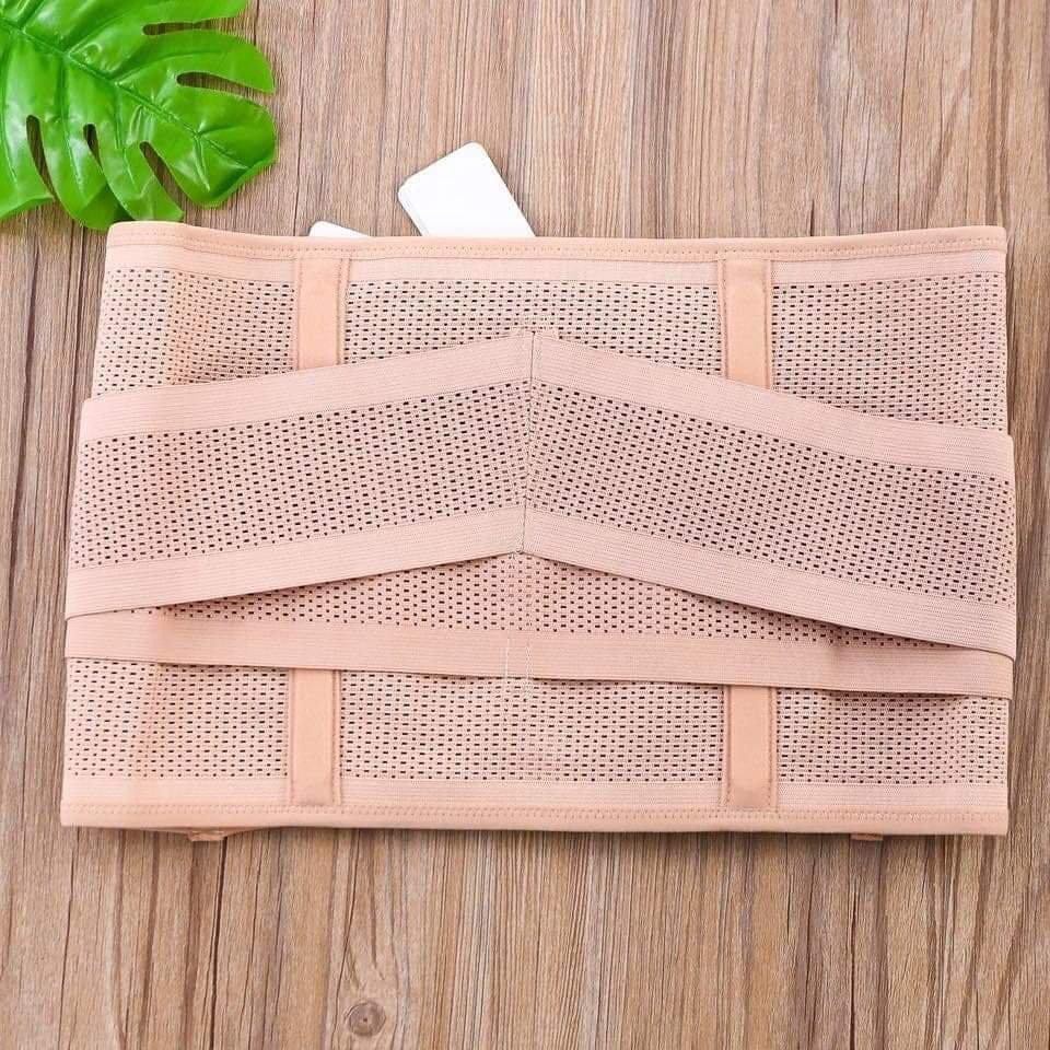 Đai nịt bụng dán thông hơi chống cuộn sau sinh