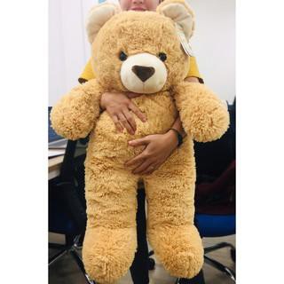 Gấu Bông Teddy Nhập Khẩu Thái Lan Cao Cấp  60cm Tặng Khăn len - Balo gấu