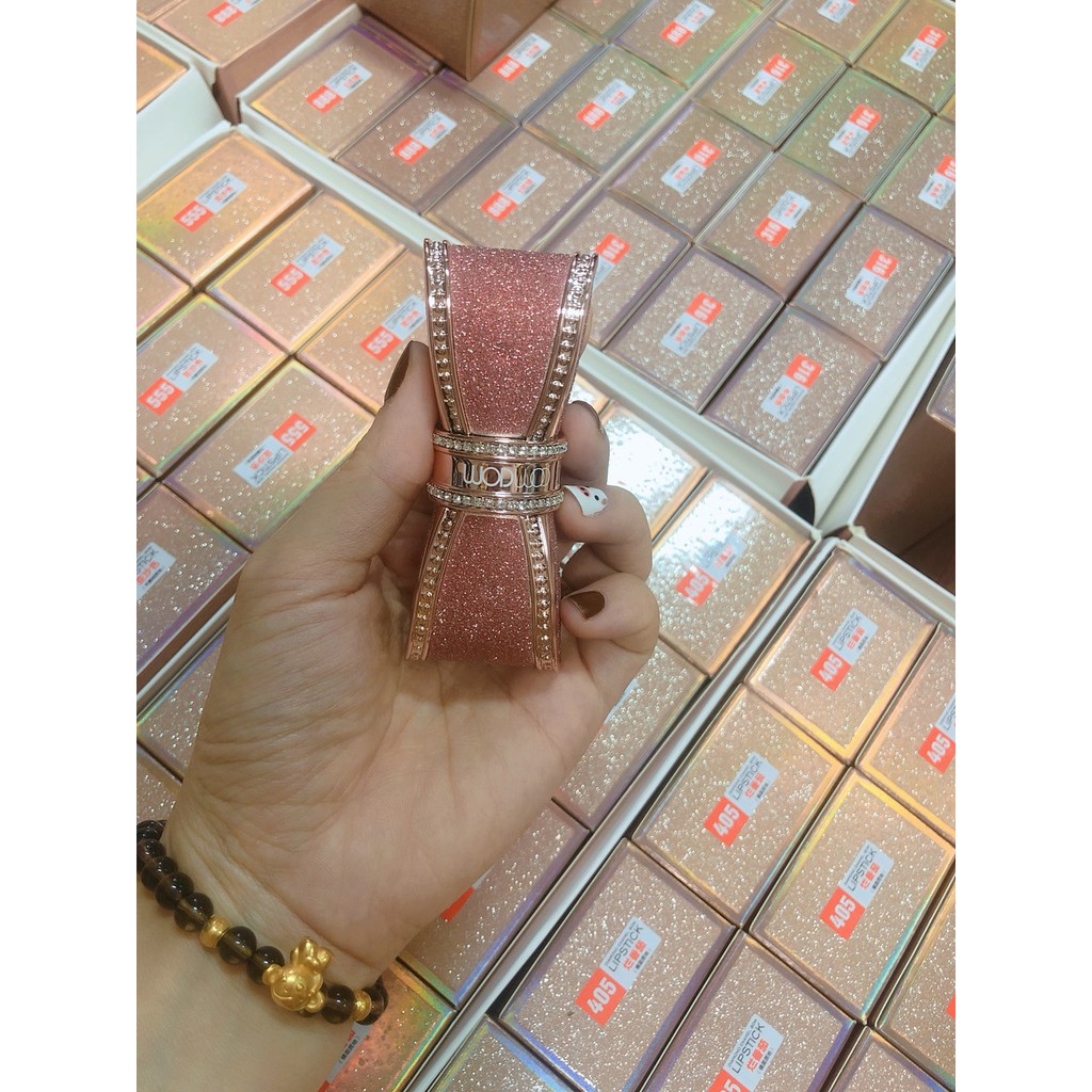 [Hạn sử dụng 2024] Son thỏi hình nơ Wodwod Diamond Enamel Bow Lipstick siêu sang chảnh | BigBuy360 - bigbuy360.vn