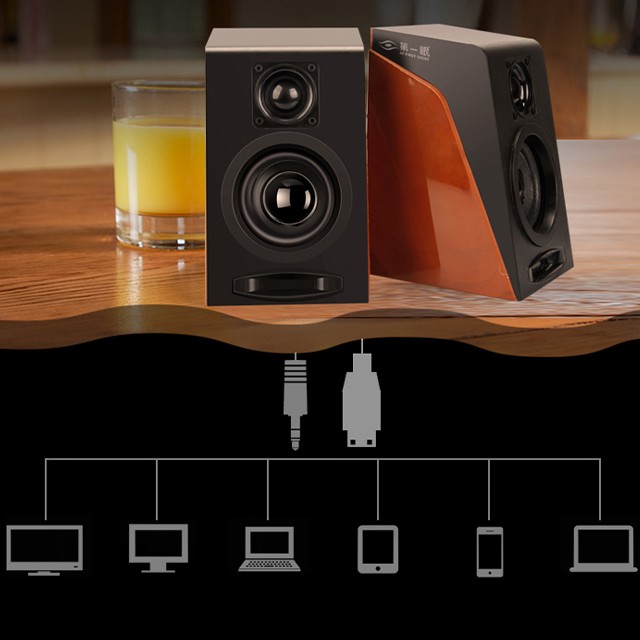 Loa Vi Tính Mini 950 Để Bàn Cắm Nguồn USB Thiết Kế Nhỏ Gọn Tiện Lợi Âm Thanh Siêu Trầm Chân Thực Chuẩn HD