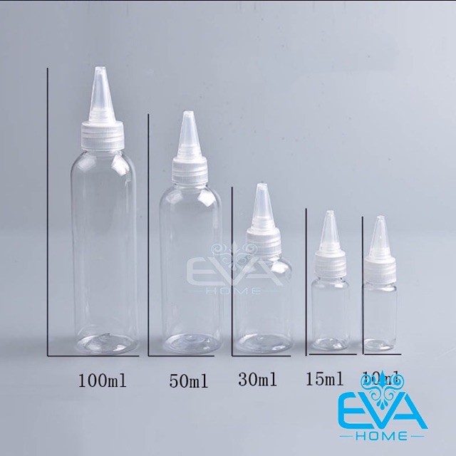 Chai Chiết Mỹ Phẩm Nắp Nhọn 20-30-50-100 Ml