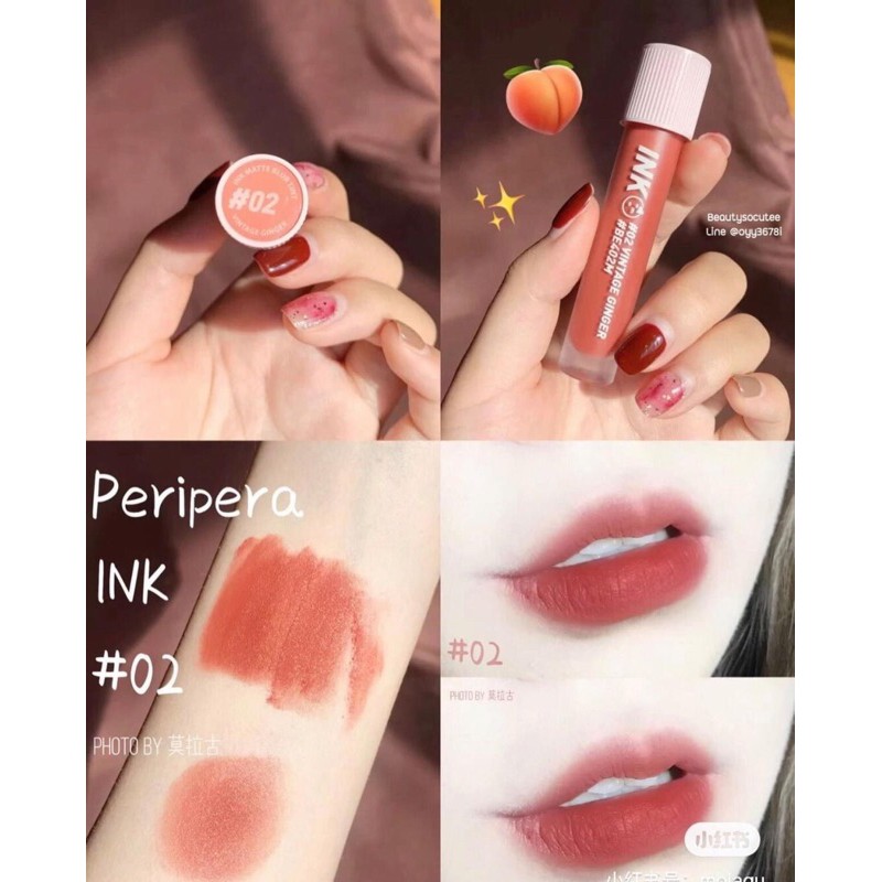 SON PERIPERA INK MATTE BLUR TINT #02