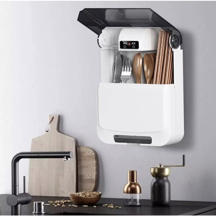 Máy Sấy Và Khử Khuẩn Đũa, Thìa Cao Cấp Tránh Ẩm Mốc Và Giúp Bảo Vệ Sức Khỏe Gia Đình.