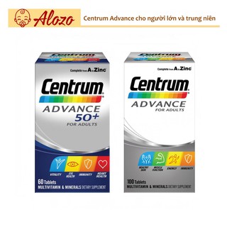 Vitamin tổng hợp Centrum Advance cho người lớn & trung niên