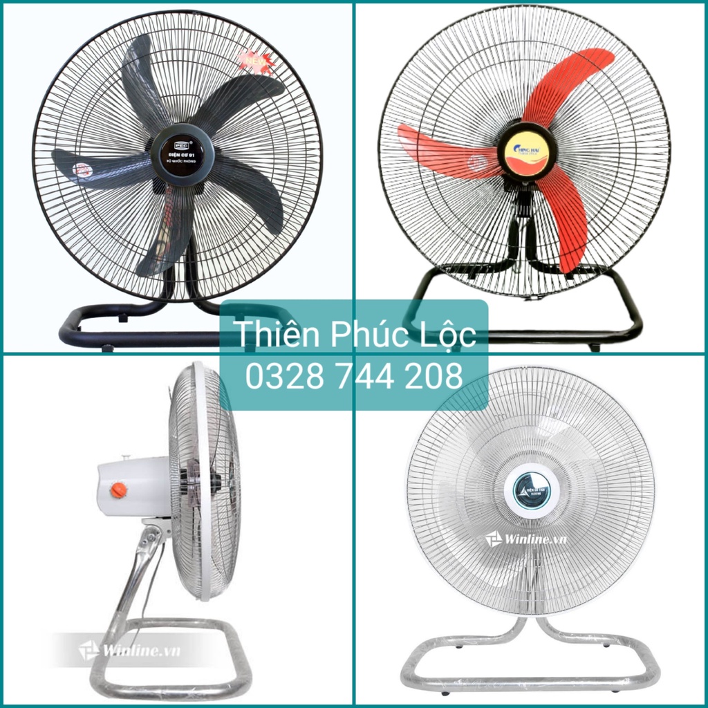 Quạt sàn cánh 40-45, Tico SB5, SB4, Ching Hai FF-918, Hanvifan 450