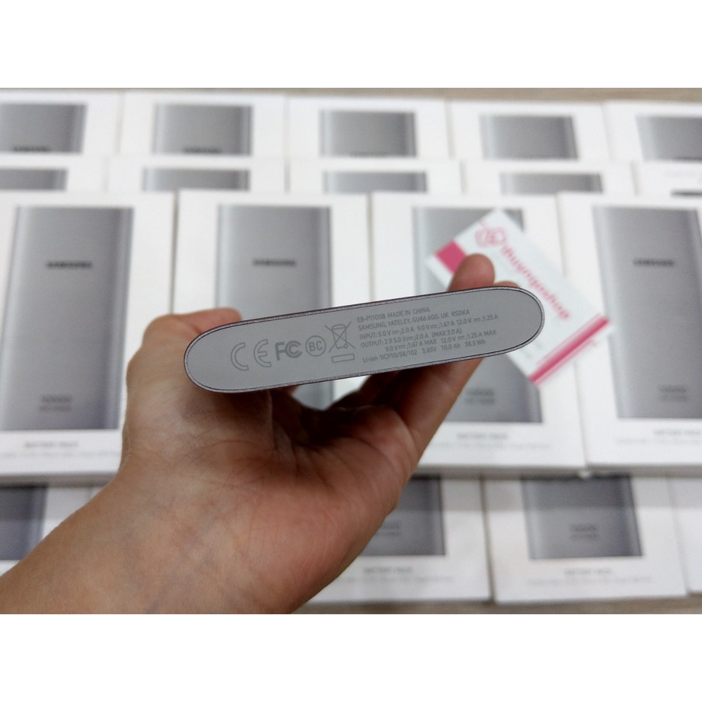 Pin dự phòng 10.000mah Fast Charge chính hãng Samsung