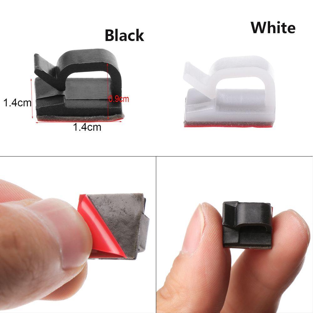 JANE Set 50 Kẹp Giữ Dây Cáp Tự Dính Chắc Chắn