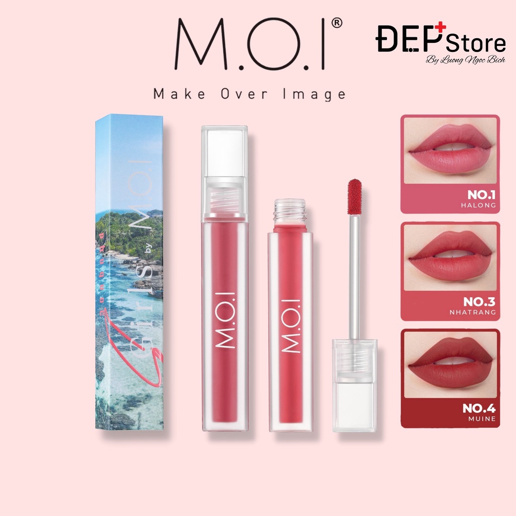 Son Kem Lì Sgirls by M.O.I chất nhung lì mềm môi nhiều dưỡng 4g