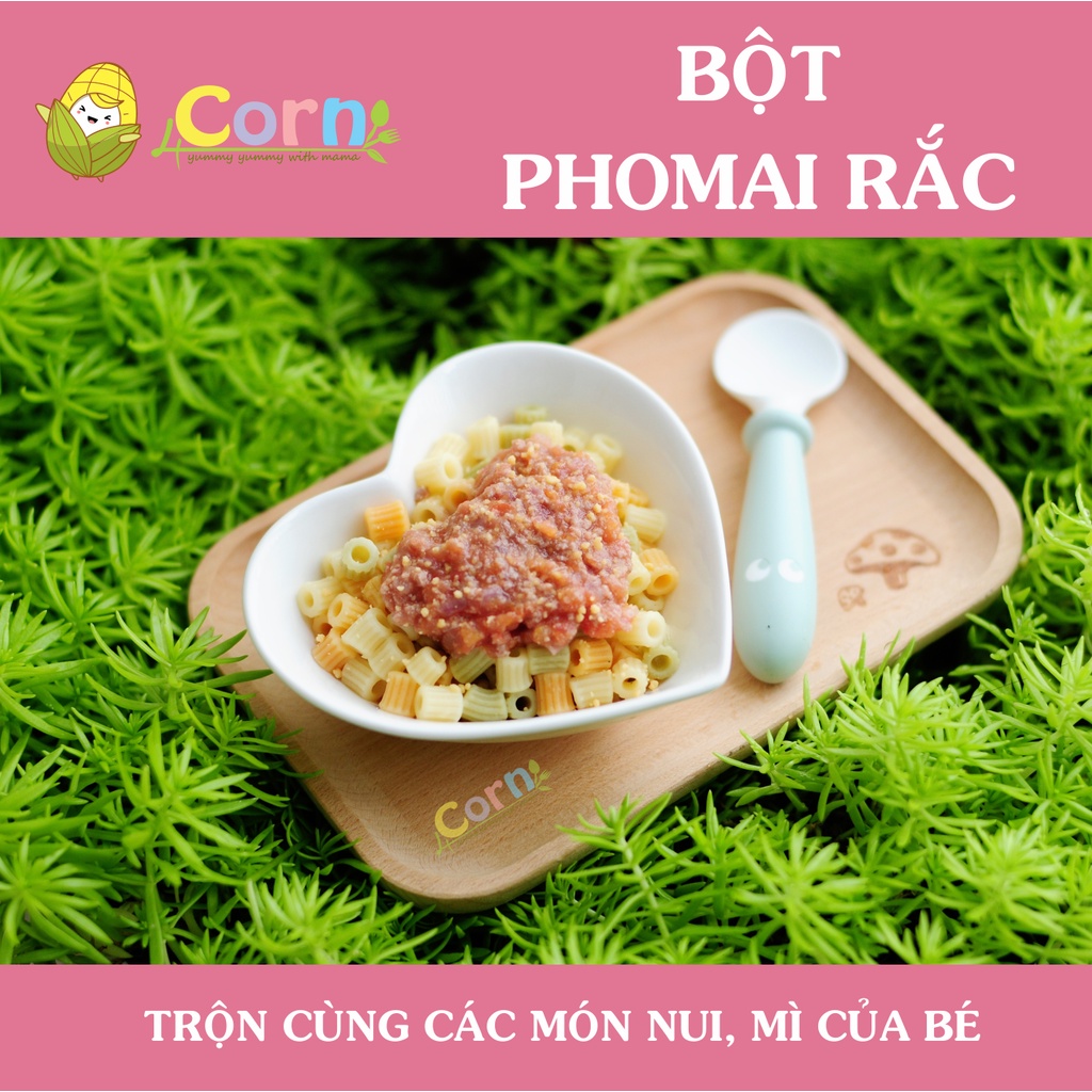 Bột phomai rắc Megmilk Snow Nhật Bản - Cho bé 12m+