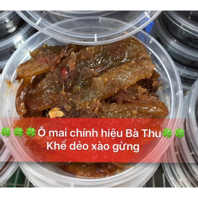 Ô mai Khế dẻo xào gừng chính hiệu Bà Thu, thơm ngon , đặc sản Hà Nội