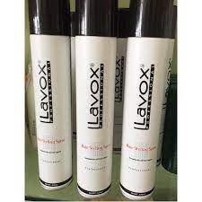Keo tạo kiểu tóc Lavox 420ml (cứng, đen)