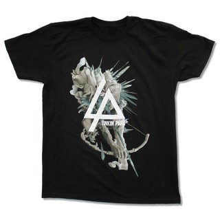 Áo thun hoạ tiết Linkin Park "Smoking Arc" vải 100% cotton cho nam