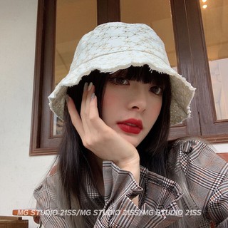 Nón Tai Bèo Mugua Che Nắng Mỏng Viền Vỡ Kiểu Hàn Quốc Thời Trang Xuân Hè Cho Nữ