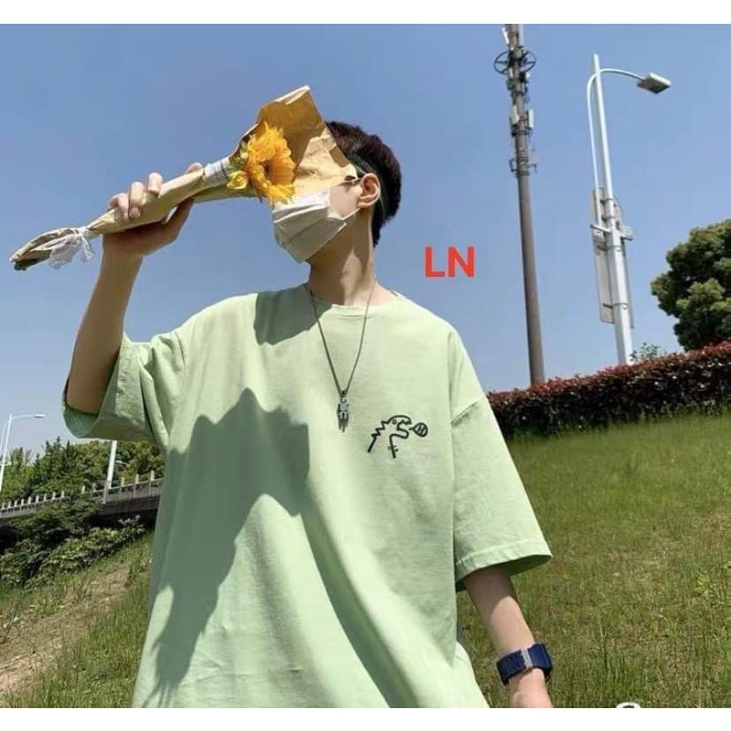 Áo phông khủng long nhỏ chữ H LN11