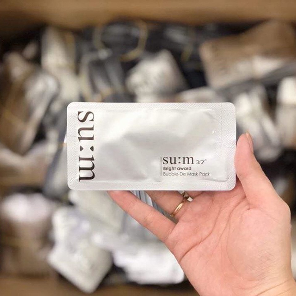 Mặt nạ sủi bọt thải độc Sum chính hãng Hàn Quốc | Thế Giới Skin Care