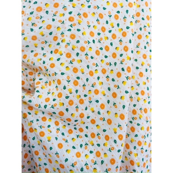 vải boi kẻ chìm siêu mềm hoa xu tròn mềm mát may váy,áo,bộ mặc nhà