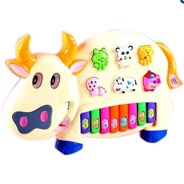 Đồ Chơi Đàn Piano Cho Bé Hình Thỏ Con, Cá Heo, Ốc Sên Phát Nhạc, Tiếng Kêu Đa Dạng Vui Nhộn Cao Cấp