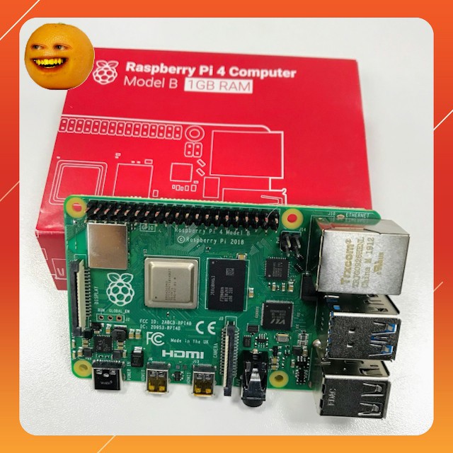 Raspberry Pi 4 Bản RAM 1GB 2GB 4GB UK full version Bảo Hành Chính Hãng