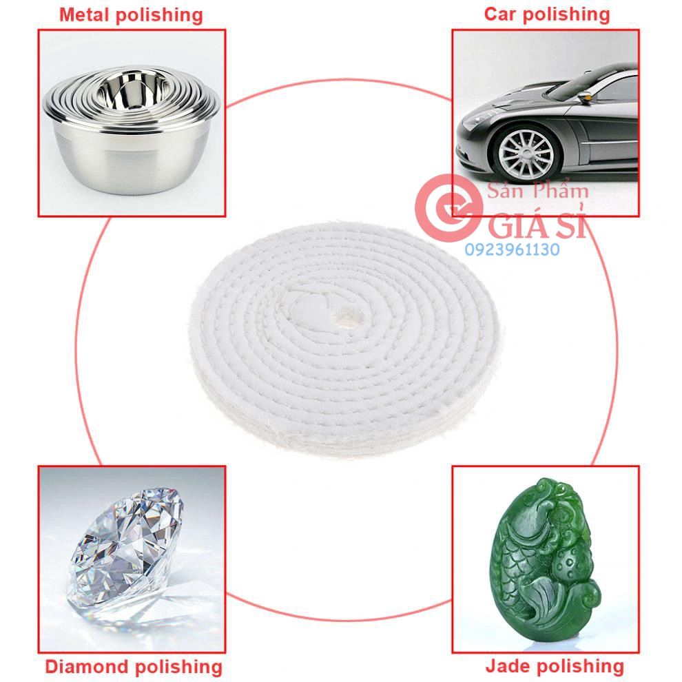 BÁNH VẢI ĐÁNH BÓNG đường kính 300MM ❤️freeship❤️
