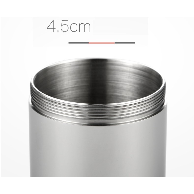 Hủ đựng tăm inox 304 - Onlycook - 4.5x8cm 240g - Phụ kiện phòng ăn ...