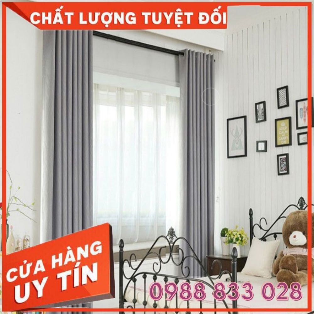 Rèm cửa chống nắng màu xám bạc|xưởng rèm cửa Phương Đông - Nhiều kích thước + Giao hàng ngay