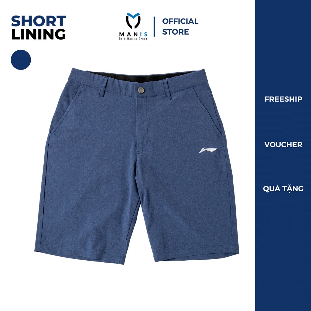 Quần Short Nam, Quần short Golf Lining Co Dãn Cao Cấp MANIS