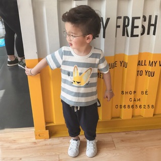 Áo phông sọc cho bé