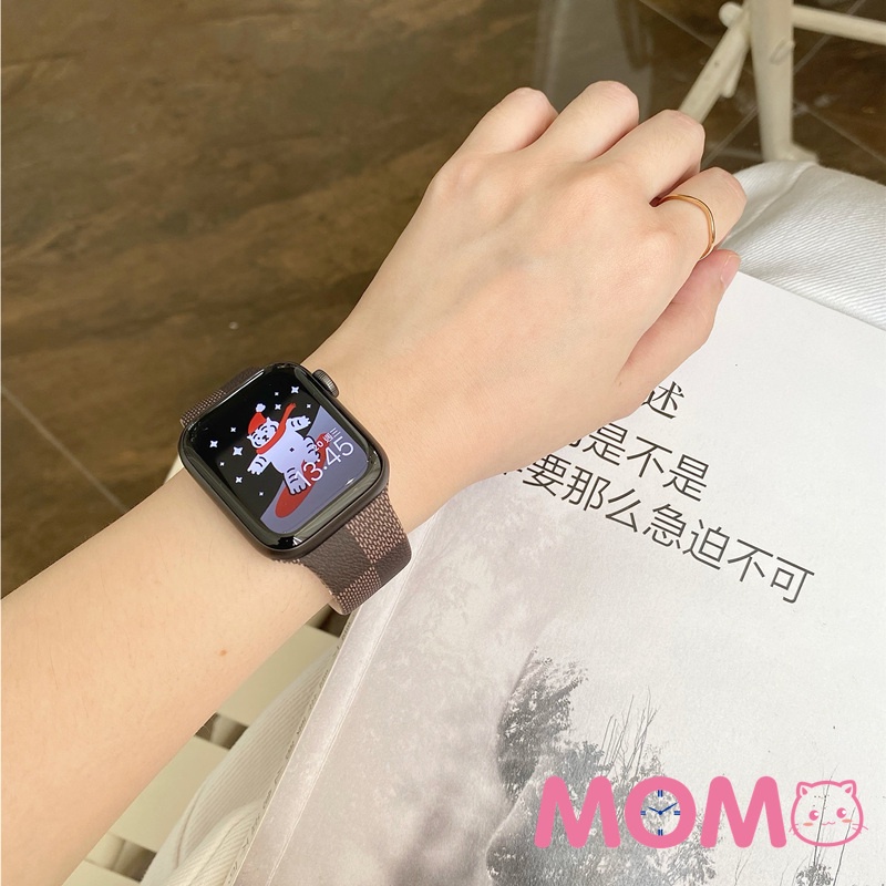 Dây Đeo Silicon Sang Trọng Cho Đồng Hồ Smart Watch series 7 6 5 4 3 2 SE 45mm 41mm 44mm 40mm 42mm T500