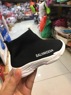 Giày Bata vãi cổ cao em bé