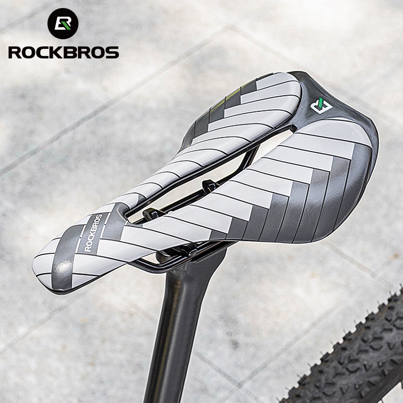 Yên xe đạp leo núi ROCKBROS da PU chống thấm nước chống trượt tiện lợi