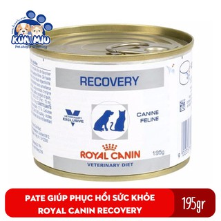 Thức ăn Pate cho chó mèo Royal canin Recovery 195g giúp phục hồi sức khỏe