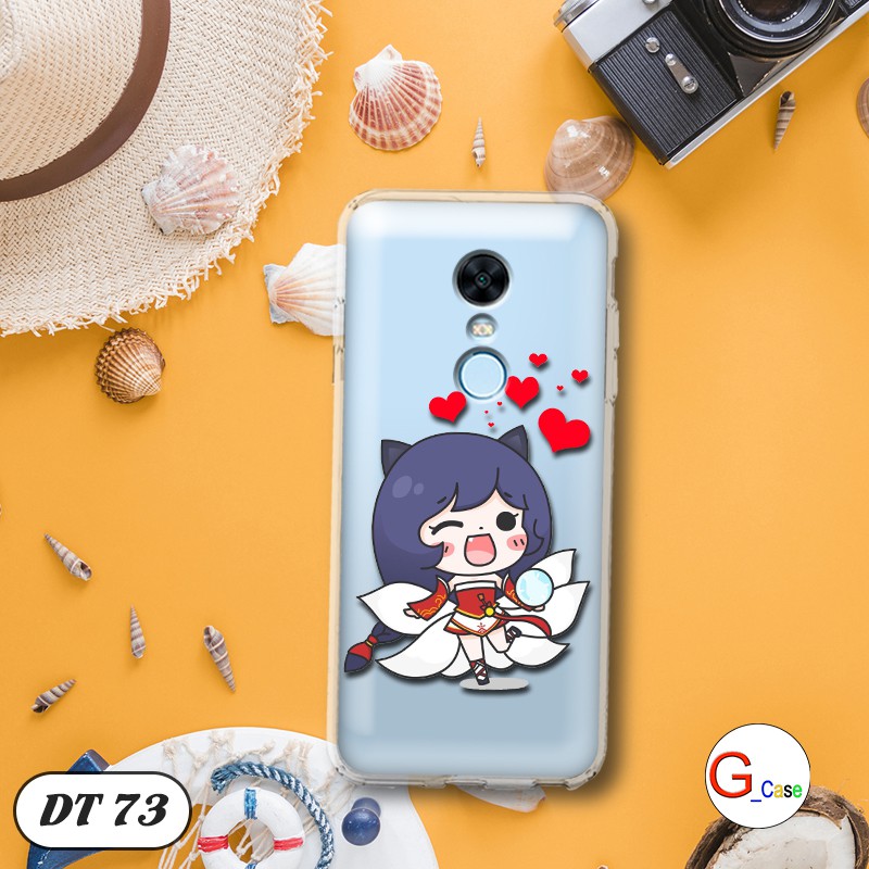 Ốp lưng dẻo trong in hình cho Xiaomi Redmi 5 Plus