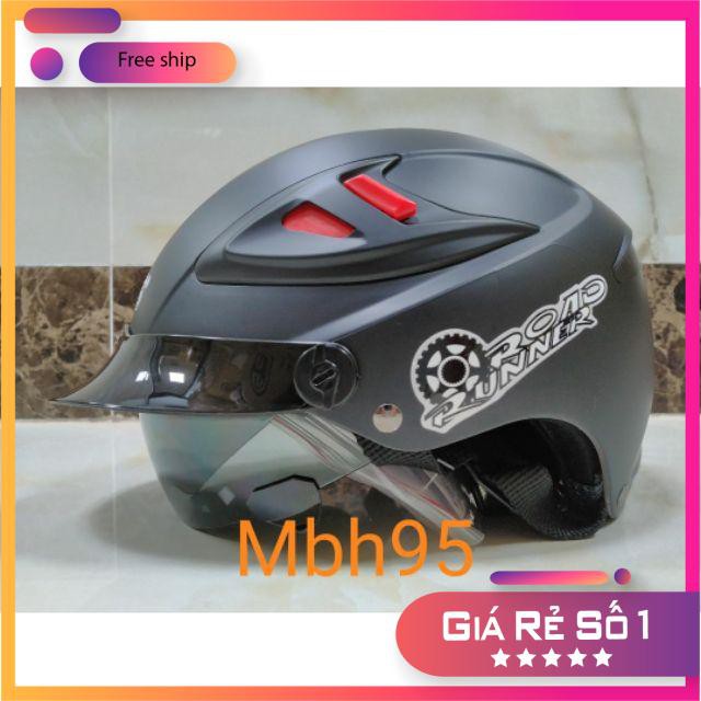 [SHOPPE]Mũ bảo hiểm kính giấu grs