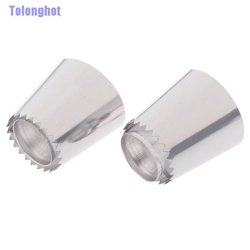 Bộ 2 Dụng Cụ Trang Trí Bánh Kem Bằng Inox Chuyên Dùng